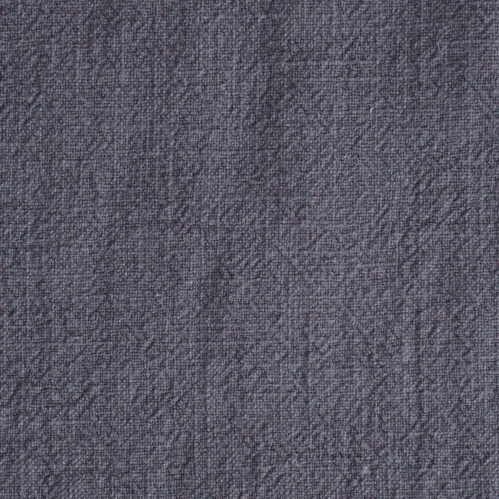 Preview: Leinen mit Baumwolle stonewashed grau